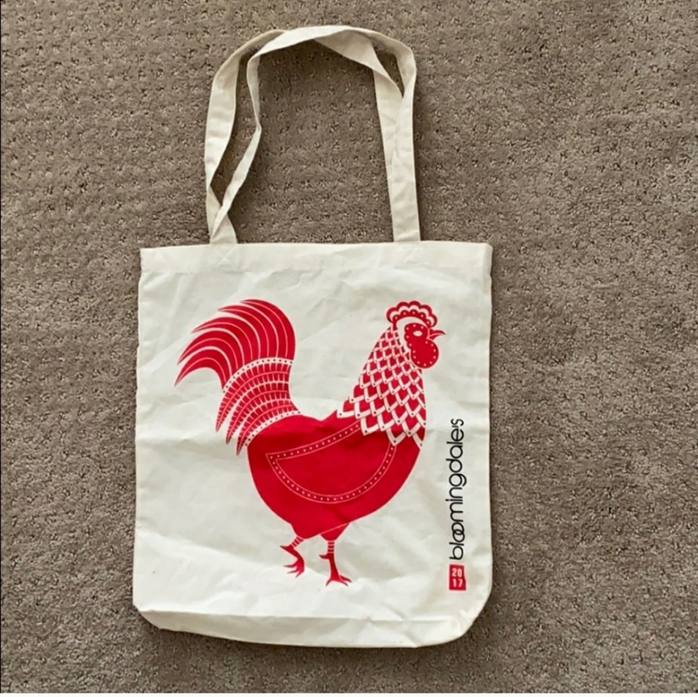 BLOOMINGDALES Canvas Small Tote